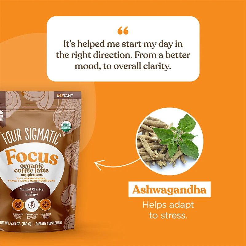 Four Sigmatic — SLIDE 3 · ASHWAGANDHA