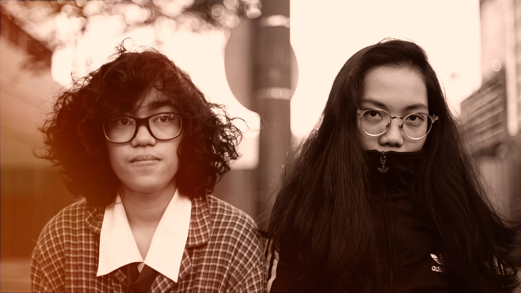 Anna & Nads, sepia